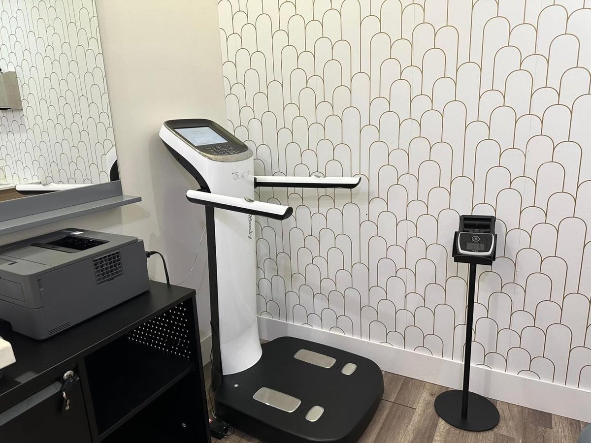 InBody body composition analyzer at the clinic