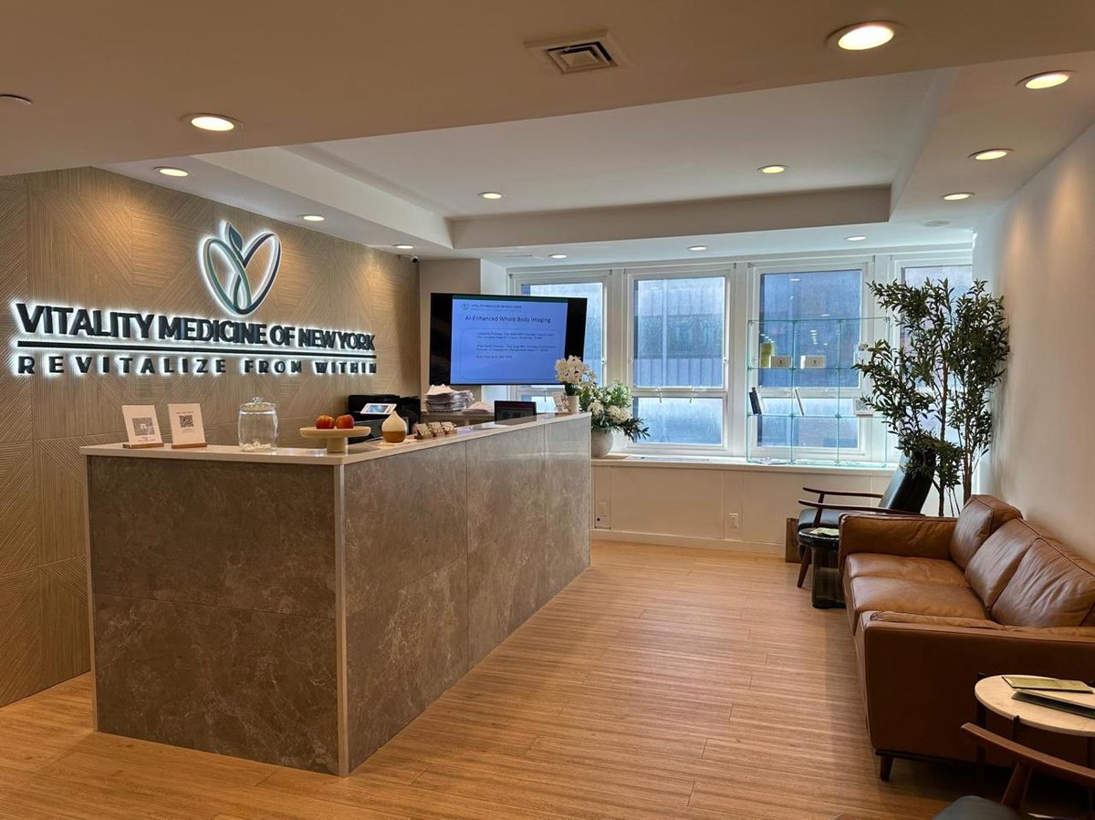 Reception of Vitality Medicine of New York